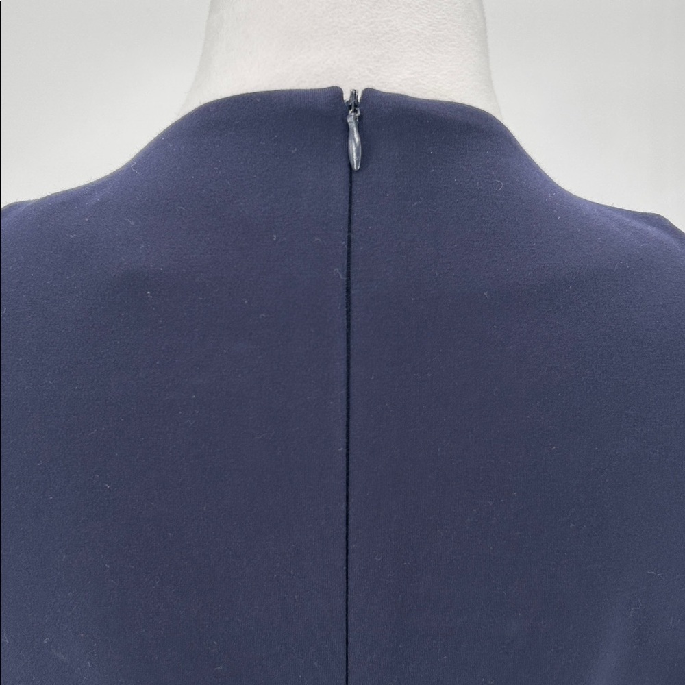 Classic Six Midnight Blue Dress TWIGGY SHIFT DRESS IN NAVY Size 6 - Picture 8 of 12